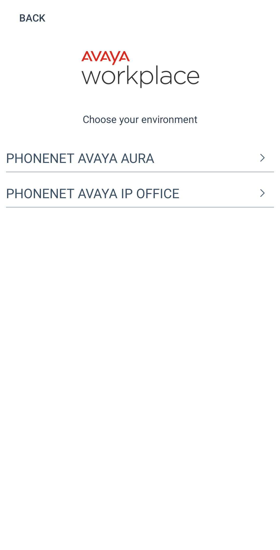 Avaya Workplace for Android - Step 4