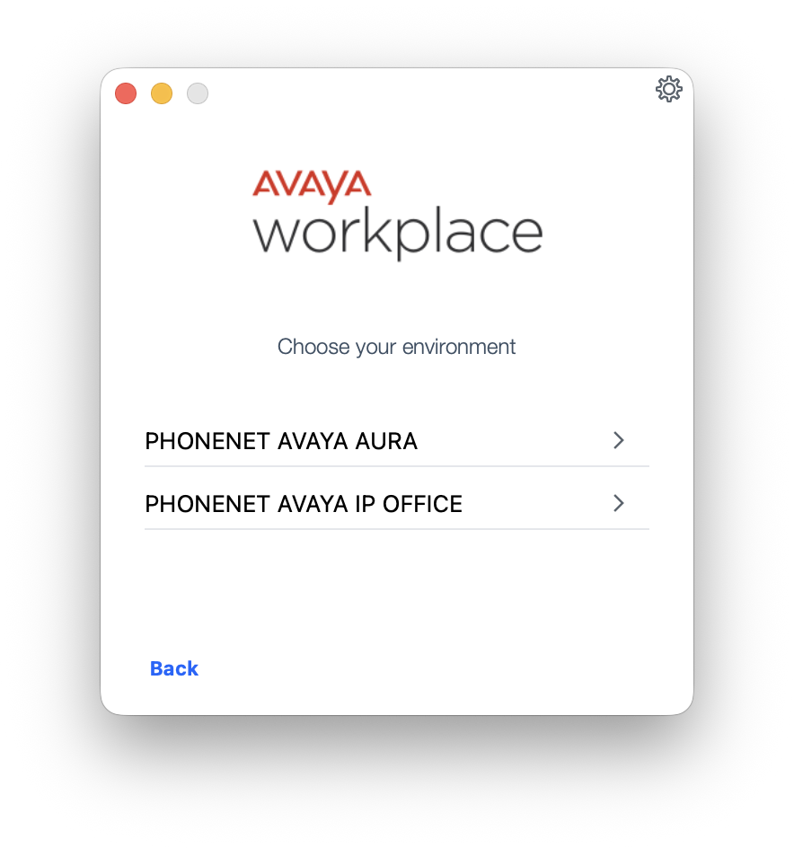 Avaya Workplace for Mac - Step 4