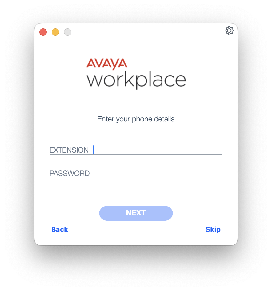 Avaya Workplace for Mac - Step 5